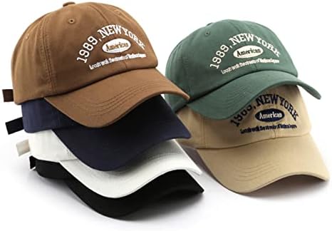 Мажите Бејзбол капа Заштита на сонцето за заштита од бејзбол капа, прилагодлива големина за вежбање на вежбање безбол капа, везови