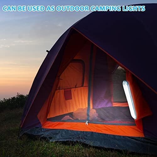Foolgtek Светлосници за итни случаи 5W 6V Прилагодливо осветлување на надувување на светло за кампување, водоотпорна лесна за носење
