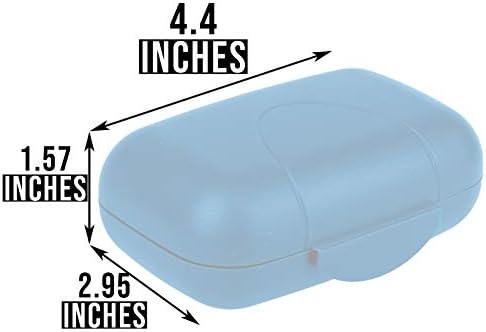 Контејнер за сапун за кампување OFXDD - Пластична лента за сапун - Големина на патување со сапун кутија