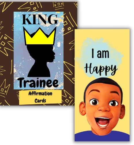 3 кралеви на Kool | Афирмирани картички за приправник за црни момчиња | Позитивни афирмации | Охрабрете ги и инспирирајте ги вашите