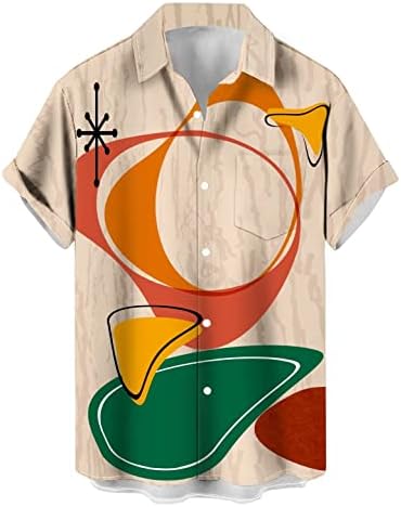 Кој во продавница за машки графички кошули со кратки ракави со кратки ракави на хавајски графити кошули