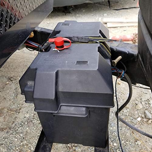 Прекинувач за исклучување на батеријата Ampper, изолатор отсечен напојување Убијте го мастер -прекинувачот за батерии за морски автомобилски