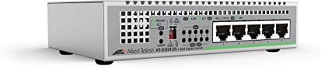 Сојузнички Телезис AT-GS910/5-10 Не управуван прекинувач 5-порта 10/100/1000T Внатрешен PSU