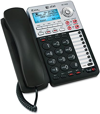 AT&T ML17939 ML17939 Дво-линиски звучник со лична карта за повик и систем за дигитален одговор