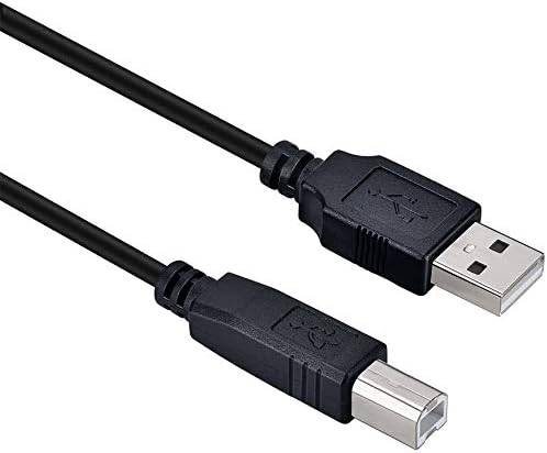 USB B MIDI кабел USB 2.0 CORD компатибилен за Novation LaunchPad Pro Mk2 Control XL MKII ABLETON Live, LookKey 61 25 Mini Mk3, Controller