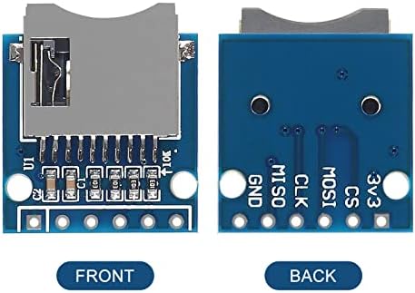 Aceirmc 10pcs Micro SD SDHC Tf Картичка Адаптер Читач Модул СО Спи Интерфејс Ниво Конверзија Чип За Arduino