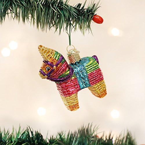 Божиќни украси на стариот свет: Орнаменти разнесени од стакло Пината за елка