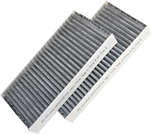 HQRP 2-пакувања филтри за кабини компатибилни со Acura RSX 2002-2006; ЕЛ 2001-2005; CSX 2006 година