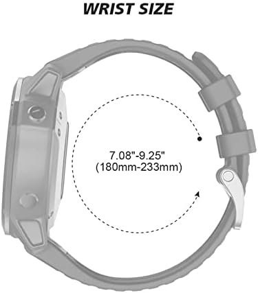 XIRIXX За Garmin Fenix 6S 5s Watchband 20mm Нараквица За Fenix 6s Pro 5s Плус розово злато тока Силиконски Ремени За Зглоб За Брза Замена