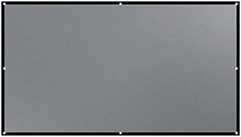 ZLXDP преклопување на проекторот завеса полиестер мека едноставна завеса за преклопување филм за завеси за завеси дома, отворено анти-лесен