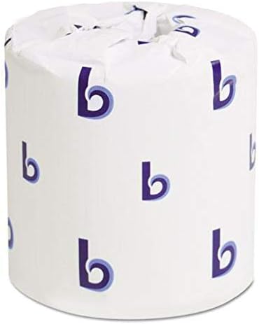 Дво-тоалетно ткиво со две плочи, бело, 400 листови по ролна, 1 броење