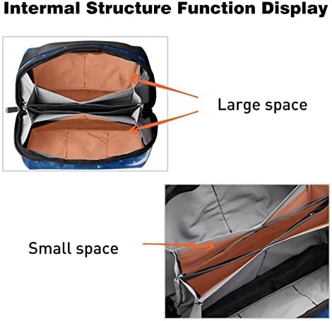 Организатор На Електроника, Козметичка Торба, Организатор На Патувања По Електроника, Технолошка Торба, Шема На Пејзаж На Небесни