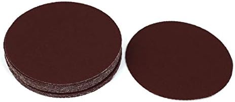 X-Dree 5inch Dia 120 Grit Shanding Disk Flocking Shandpaper 20 парчиња за осцилирачка алатка (5inch DIA 120 Grit Shanding Disk Focking Sandpaper 20pcs Para Herramienta oscilante