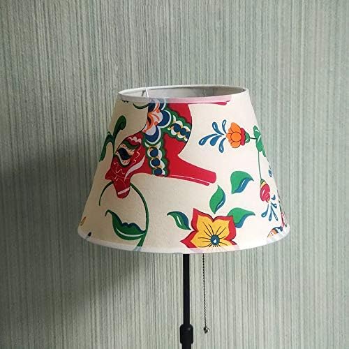 Fumaker Lenen ткаенина средна ламба за ламба дневна соба спална соба мансарда хотелска соба гостинска соба wallидна ламба подни додатоци 10 стилови по избор, 9