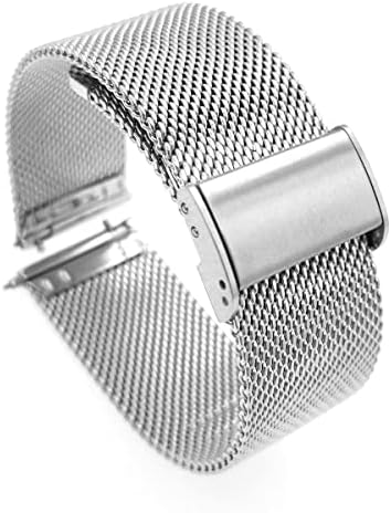 Abanen за Garmin Venu 2 Plus/ Venu SQ 2/ Vivomove Trend Watch Band, 20 mm Брзо ослободување Метална мрежа од не'рѓосувачки челик лента