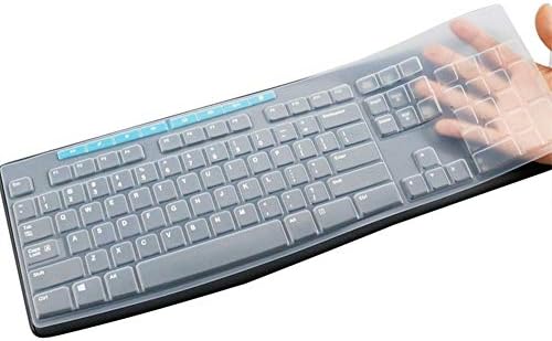 Силиконска Тастатура Заштитник На Кожата Покритие Компатибилен Со Logitech MK295 MK275 K200 MK200 K260 MK260 K270 MK270 Десктоп