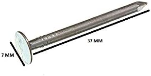 1.000 x галванизирана цинк позлатена временска доказ за челик за нокти 40мм