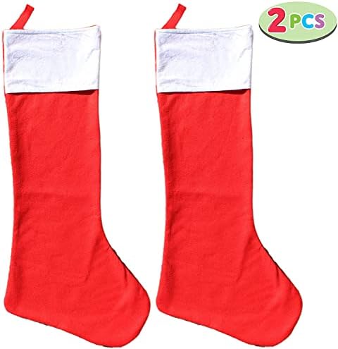 Jоин 2 пакувања 38 ”umамбо почувствува декорација на забави за Божиќни чорапи, гигантско Божиќно порибување Големо Божиќно порибување за украси