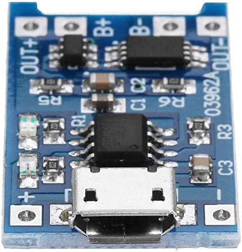 ZYM119 10PCS TP4056 MICRO USB 5V 1A литиум за заштита на батеријата TE585 LIPO Charger Module Spot SteuerModul коло