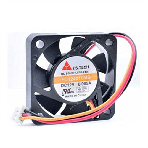 BZBYCZH компатибилен за Y.S.Tech FD124010MB 40X40X10MM 12V 0.065A 3PIN вентилатор за ладење