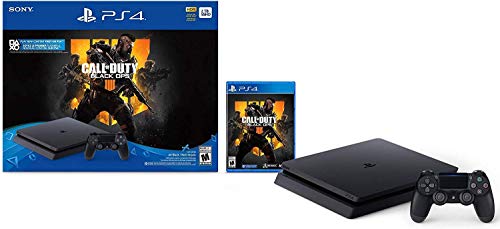 Playstation 4 Тенок 2TB SSHD Конзола Со Повик На Должност Црна Ops 4 Пакет Подобрена Со Брза Цврста Состојба Хибриден Диск