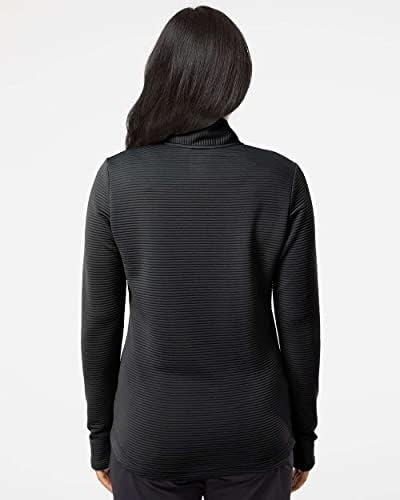 Адидас - женска текстура јакна со целосна зип - A416