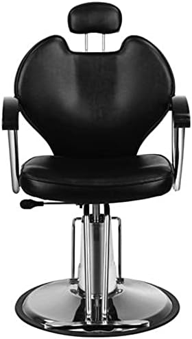 N/A опрема за убавина за коса бербер стол професионален преносен хидрауличен лифт човек бербер стол мебел за црн салон