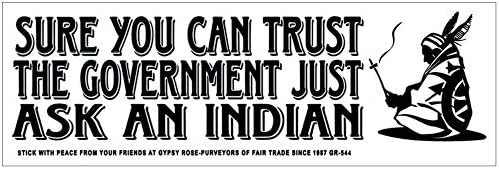 Секако дека можете да и верувате на владата ... само прашајте Индиец-Слобода слобода Устав 2 мини налепници Телефриски лаптидер лаптоп Декларации