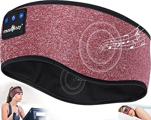 Слушалки за спиење MusicOzy Sleep Bluetooth, лента за слушалки за безжични спиење, маскирани ушни ушни, вградени HD звучници за странични спиење жени мажи кои работат несоница ?