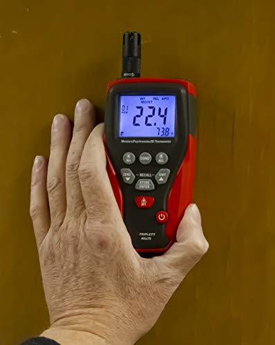 Триплет МС475 Мерач НА Влага, Психометар, IR Термометар со Вградена Сонда За Влажност/Температура
