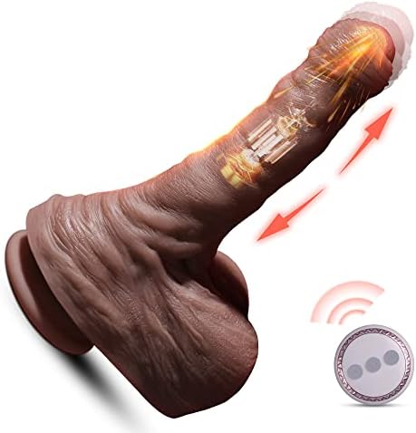 Нафрлање на дилдо вибратор секс играчка - 7,9 'реалистични дилдоси со 5 нафрлани и 7 вибрации, g Spot Anal Vibrator со големи