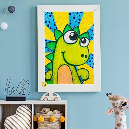 Magccby Kids Art Frame- Front Art Didds Frames Art Display- Рамки за складирање на детски дела, детски уметнички дела Променливи