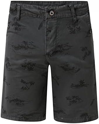 Машки карго кратки големи и високи-опуштени вклопени мулти-џебови кои се случајни со класично работење со панталони за класично работење на отворено