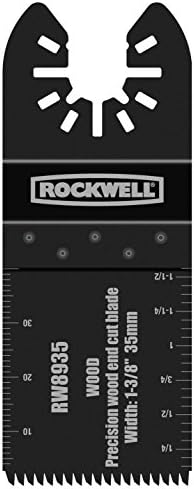 Rockwell RW8981K Sonicrafter осцилирајќи мултитул крајни исечени лопати со универзален систем за вклопување, 6-пакет