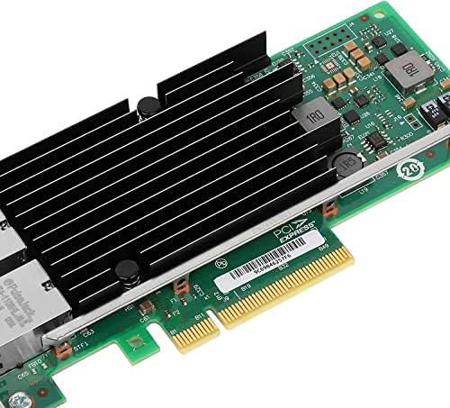 SXTAIGOOD За Intel X540-T2 10GB PCI-E X8 NIC Етернет Конвергирана Мрежна Картичка, Двојна Бакарна Rj45 Порта Со Intel X540 Чипсет,