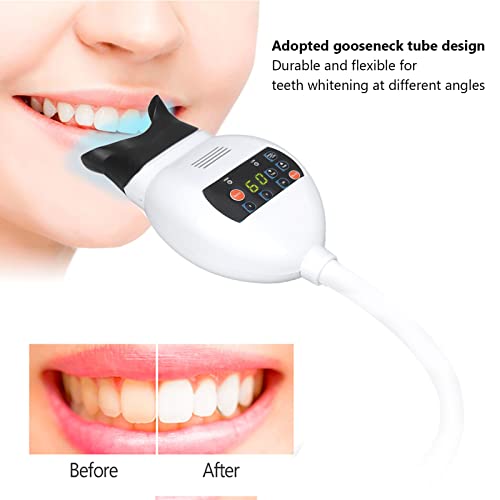 Стоматолошки заби Белење ладно светло, 3 бои флексибилни цевки биро за заби заби за осветлување на светлосни заби 100-204V за систем