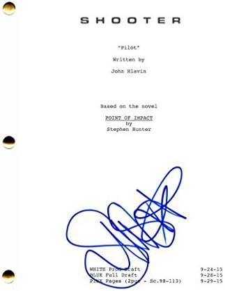 Шантел Васантен потпиша автограм - Снимање на стрелач целосна пилот -скрипта - Рајан Филип, Омар Епс, Марк Валберг, Еден рид од дрво, крајната дестинација, нешто злоб?