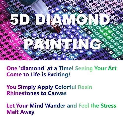 Комплети за сликање на дијаманти за zariocy diamond, целосна вежба за животни, 5D мачка леопард боја со дијаманти уметност DIY rhinestone вез за домашен wallид декор 30x40cm/12x16inch