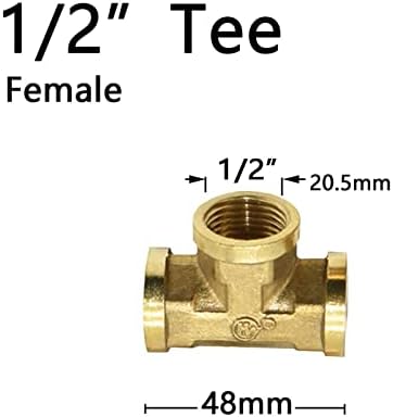 1/2 3/4 инчи машки женски нишки месинг спојници за лактот, конектор за крајно капаче за наводнување на вода за наводнување спојници водовод