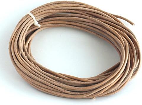 3 мм природен нетретиран тркалезен кабел 10 метри