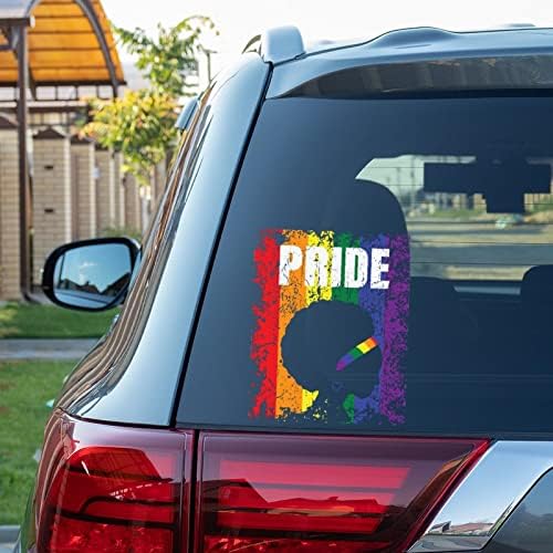 Виножито секси усни автомобили налепници налепници за геј гордост декларација ЛГБТ виножито еднаквост лезбејски налепници за автомобили налепници