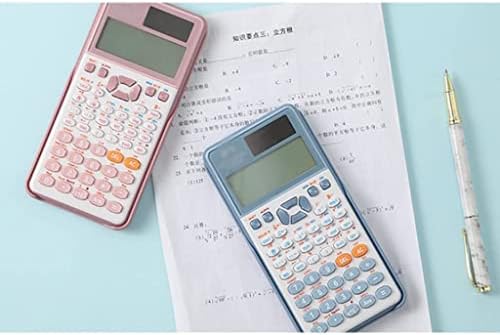 калкулатори 14-Цифрен Напреден Научен Калкулатор со 2 Линиски Дисплеј, БАТЕРИЈА И СОЛАРЕН ХИБРИДЕН ЛЦД-Дисплеј За Подарок За Калкулатор
