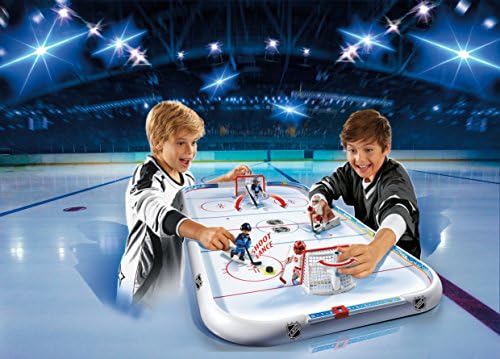 PlayMobil NHL хокеј арена & NHL Clockter Reame Box, Blue, Blue