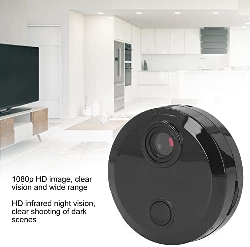 Dilwe Безбедност Домашна Камера, 1080p Wifi Паметна Внатрешна Дадилка IP Камера Со Ноќно Гледање,Мини Камера Со Детекција На Движење За Домашна