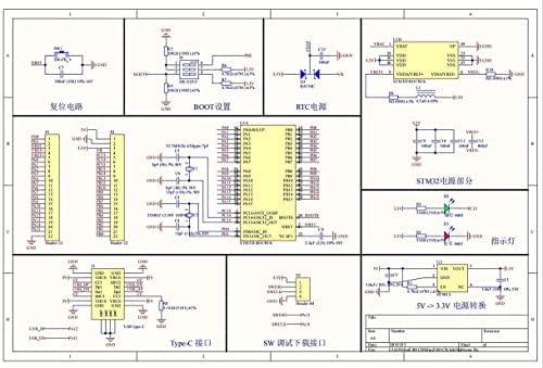 Teyleten Robot STM32F411CEU6 STM32F4 Одбор за развој на Одбор за развој STM32F411 Одбор за развој на Arduino 3 пакет