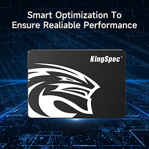 KingSpec 512GB SATA III SSD, 2.5 SATA SSD 6Gb/s 512GB SSD, Внатрешна Цврста Состојба Диск, 3d Nand Внатрешни Хард Дискови,, Компатибилен