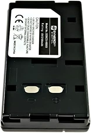 Синергија дигитален печатач батерија, компатибилна со печатачот Sony CCDTR500E, ултра висок капацитет, замена за батеријата Sony NP-55