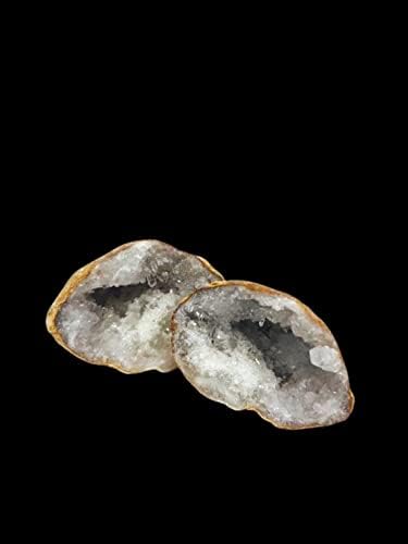 Јасен кварц Кристал кластер, суров кварц кластер геодес заздравување на реики енергетска медитација природен скапоцен камен украс подароци