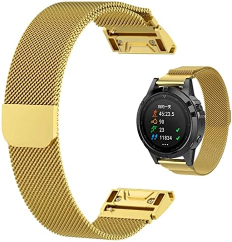 Czke 20mm Магнетни Часовници За Garmin Quickfit Часовник Бенд