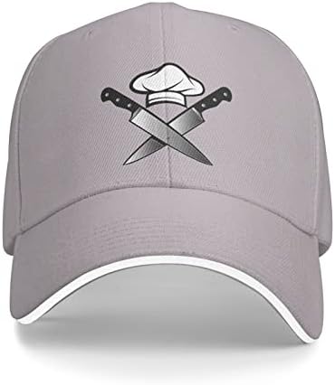 Бејзбол капа за готвачи за жени кои се прилагодуваат на возрасните сендвич тато шап унисекс